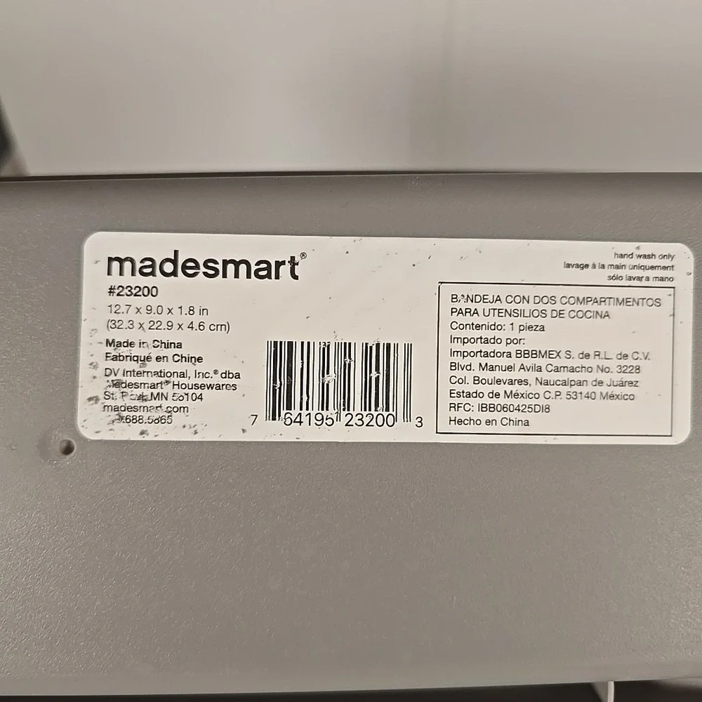 Madesmart Drawer Organizer 4pc Set utensil craft office workspace kitchen